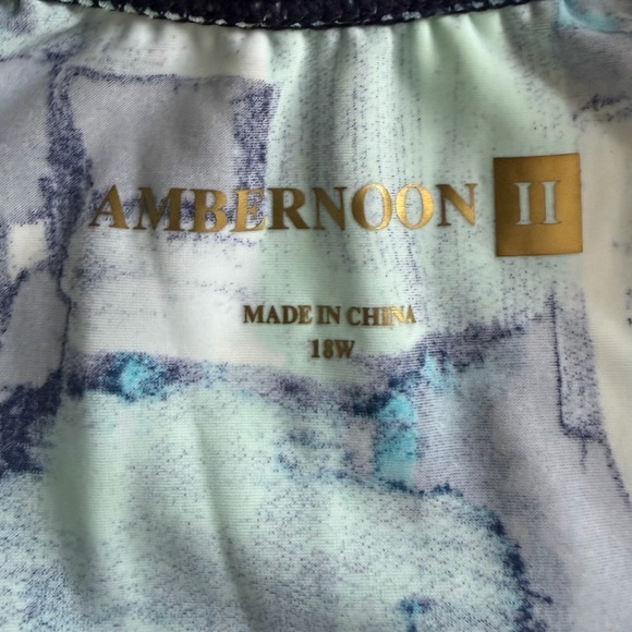 Stylish Blue and White Women Swim One Piece - Picture 5 of 9